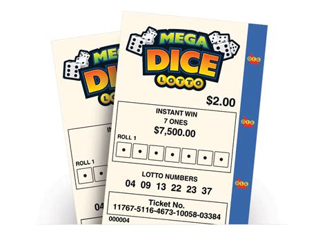 Ontario MegaDice Lotto 2020 Archive .